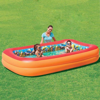 H2OGO! 8.6' x 69" x 20" Interactive Series 3D Adventure Inflatable Pool   554888660